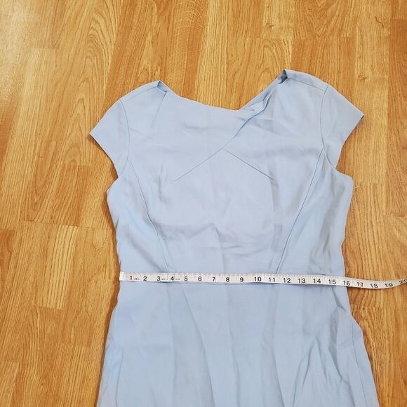 Classiques Entier Drape Neck Sheath Dress sz 12 - Picture 9 of 12